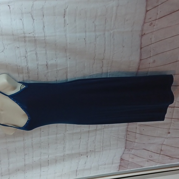 guess y2k deadstock velvet slip dress la dolce vita rhinestone strap nwt womens - Picture 4 of 14